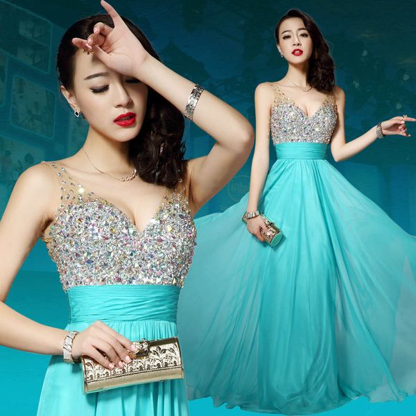 

elegant royal blue evening dresses long appliques lace evening gowns floor length crystal prom dresses cocktail party special occasion, Black