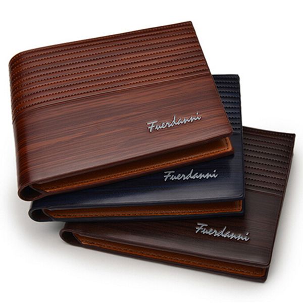 

mens vintage leather bifold purse id card holders multi slot clutch wallet male brief wallets holders, Red;black