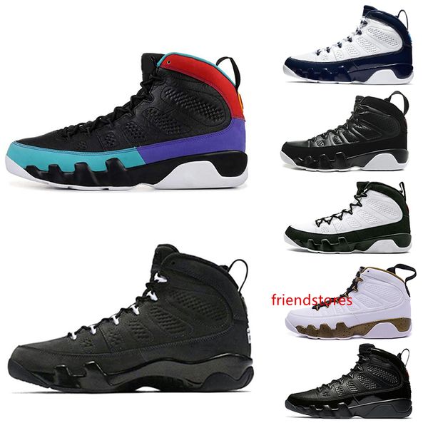 

2019 dream it do it unc 9 9s mens basketball shoes anthracite the spirit bred athletics sports sneakers 7-13