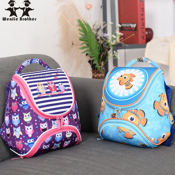 

wenjie brother new selling cute kids for girls and boys baby school bags school backpack kindergarten bag aged 1-4 bag