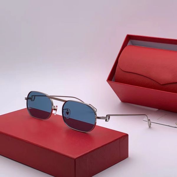 

fashion oculos de blue silver sunglasses glasses sun 55mm and sunglasses sol ct0112s with new glasses box rtrqn, Slivery;brown
