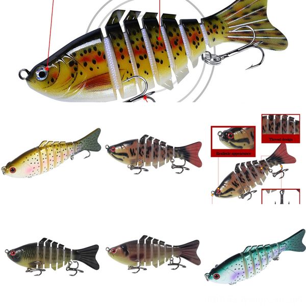 

ialvx luya shrimp bait big 10cm * 2 simulation fake soft bait 15g color fishing gear bait