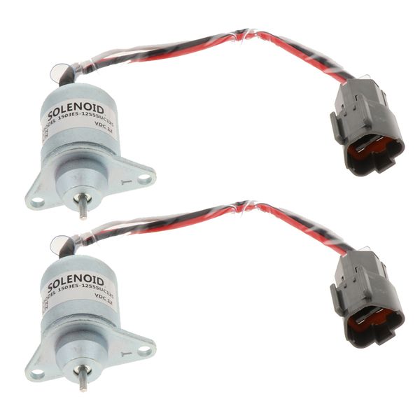 

2pcs fuel shutoff valve replacement for woodward 1503es-12s5suc12s