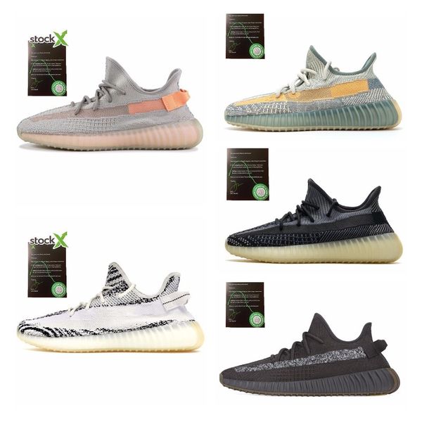 

kanye west static running shoes new israfil cinder desert sage earth tail light zebra womens mens trainers sneakers size 13 luxky j#006200