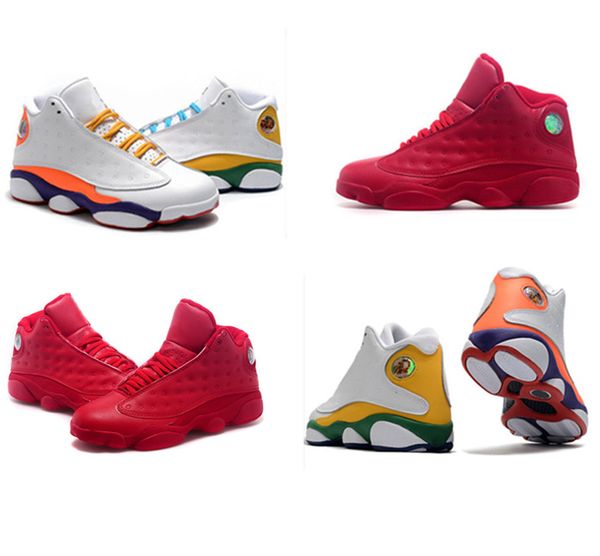

2020 release 13 all red playground cv0785-158 womens basketball shoes 13s sneakers us 5.5-8.5