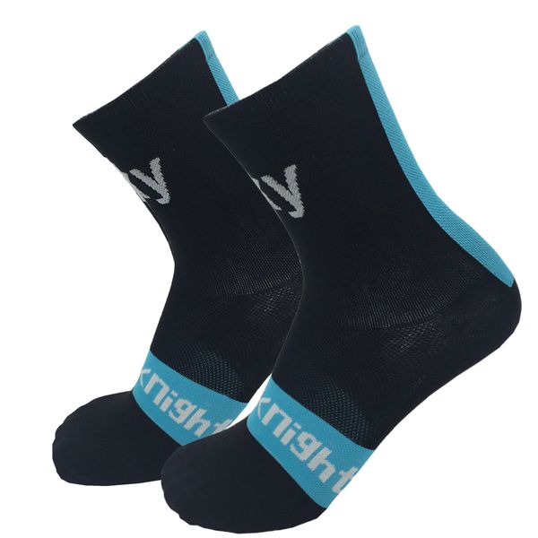 

moisture-wicking cycling socks men women professional brand sport socks breathable running gym training size 7-12, Black