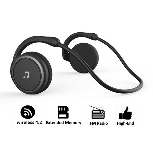 

arikasen bluetooth earphone sport mp3 player headset fm radio extended memory wireless headphone player bluetooth headphone mic