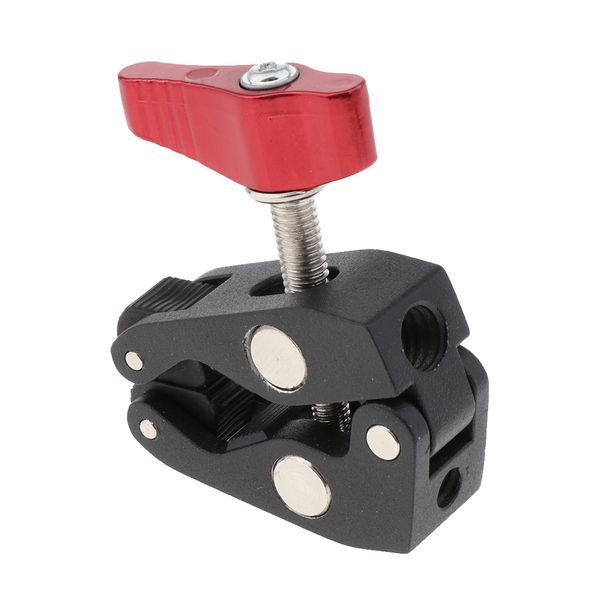 

супер краб зажим ж/ 1/4 дюйма 3/8 дюйма резьба для dslr камеры волшебная рука