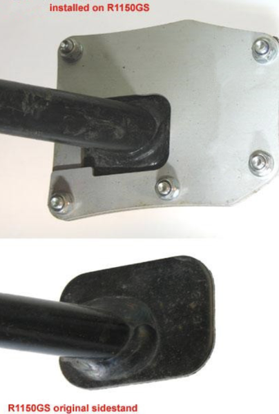 

large sidestand foot - r1150gs