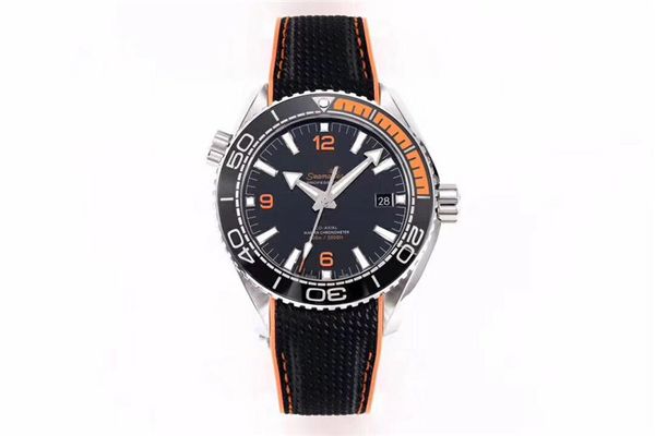 

vs super-quarter orange orologio di lusso waterproof ceramic riband 8900 mechanical movement watches designer watches level version, Slivery;brown