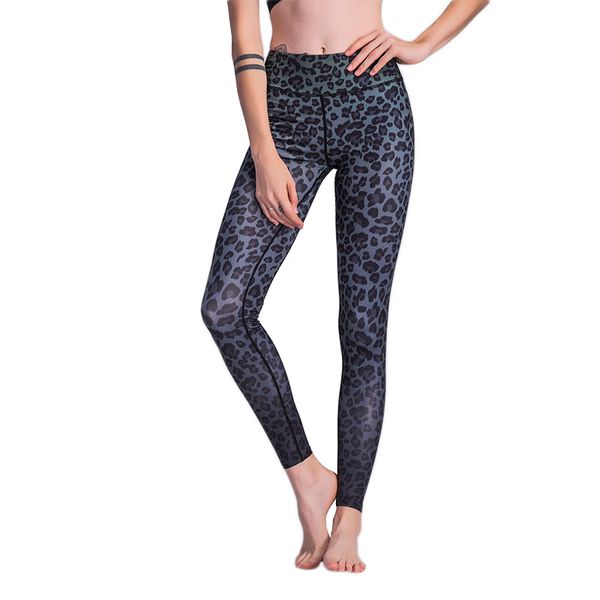 

women 2019 yoga pants fitness leggins leopard print compression leggings tracksuit quick dry skinny gym running tights, White;red