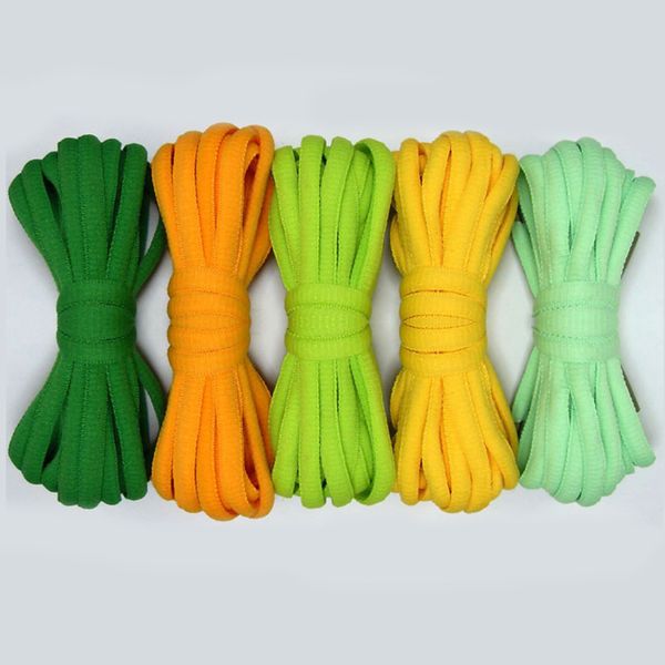 

1pair/ classic round shoelaces leisure sport shoe laces outdoor men and women shoelace fashion multi color, Black