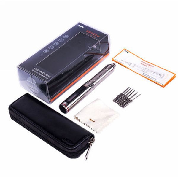 

latest es121 -es121v mini precision cordless electric screwdriver smart motion control power screwdriver