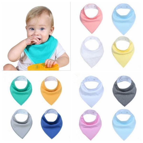 solid color baby bibs