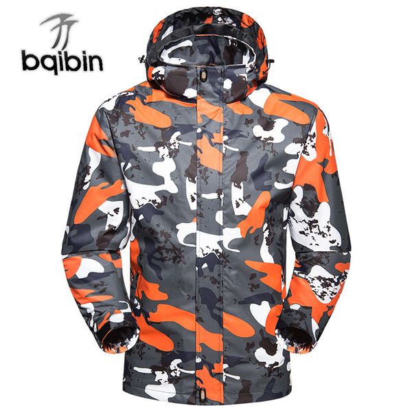 

camouflage men's jackets 5xl casual hooded coats men women outerwears waterproof brand camo male jackets army plus size 2019, Black;brown