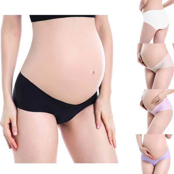 

women 's low waist panties stripe soft care abdomen underwear underpants