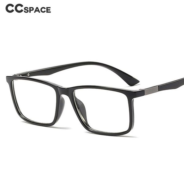 

45796 tr90 square glasses frames men women optical fashion computer glasses, Black