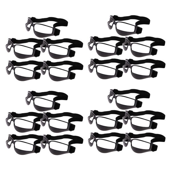 

lots 20x sport basketball dribble dribbling specs eye glasses goggles -black