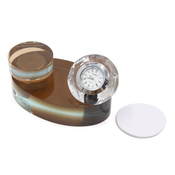

uxcell brown watch clock shape auto car air freshener decoration perfume bottle base