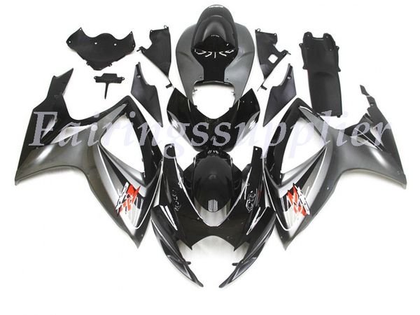

новый (литье под давлением) abs обтекатель комплекты подходят для (suzuki gsxr 600-750) 2006 2007 gsx-r600 r750 k6 06 07 обтекатели набор се