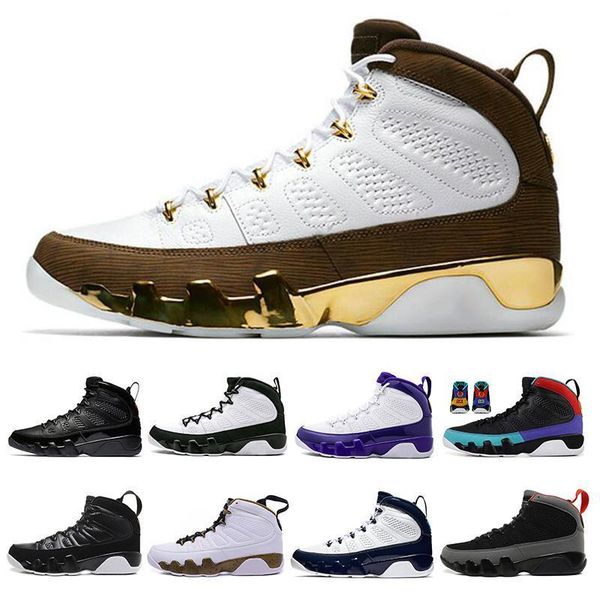 

classic dream it do it 9 9s mens basketball shoes unc anthracite the spirit bred cool grey athletics sports sneakers 7-13