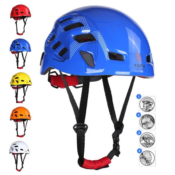 

outdoor sports equipment safety helmet for rock climbing caving rescue drifting riding downhill expansion and mountaineering