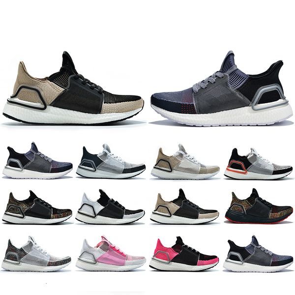 

fashion ultra 2019 running shoes for men women cloud white black dark pixel refract clear brown primeknit sports trainers sneakers 5-11