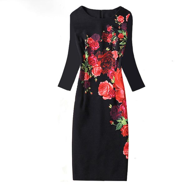 

woman clothing summer dresses plus size spring summer women dress 2019 bodycon pencil dress vintage casual slim party dresses 4xl, Black;gray