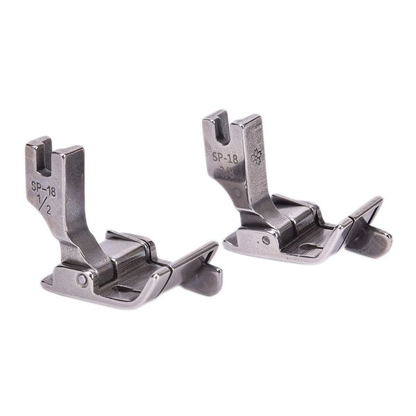

1pcs 1/2r 3/8r presser foot sp-18 industrial sewing machine flat car moving edge single needle flat, Black