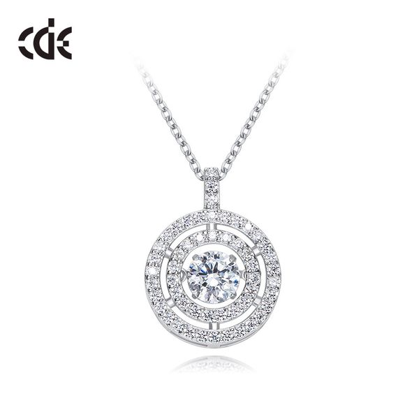 

wedding party beaded pearl gift woman lady diamond jewelry necklaces for bride acting initiation graduation cde-1099, Silver