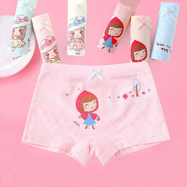

3 piece / pack set cartoon girls panties cute baby girls boxer briefs soft and comfortable new kids underpants for girls, #8282, Camo