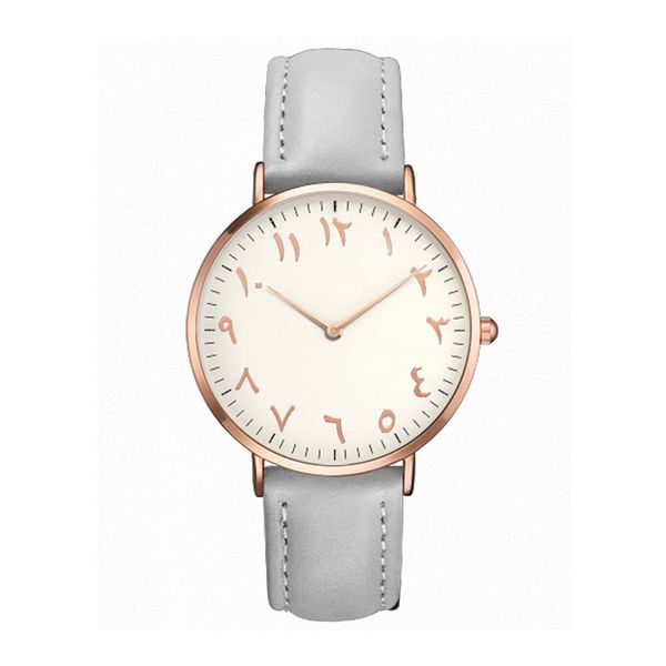 Relógios femininos moda ultra fino algarismos árabes quartzo relógios de pulso senhoras vestido relógio montre femme gift199c