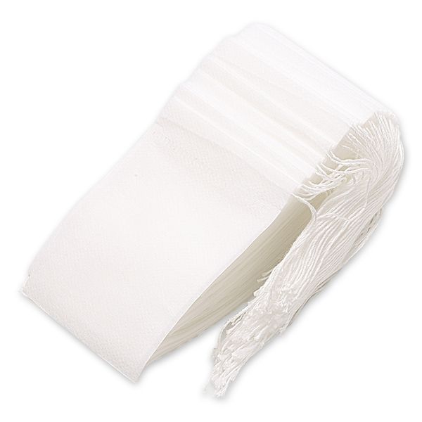 

new-100 pack disposable tea filter bag empty tea bags drawstring loose tea bag,7x9cm