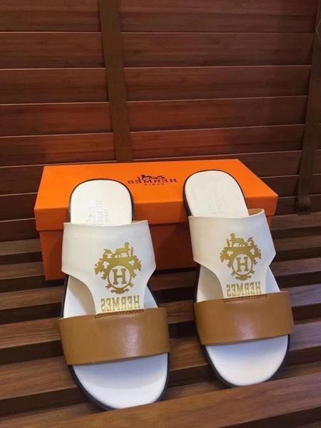 

new whtie leather printed slippers 2099 men slippers slippers drivers sandals slides sneakers princetown leather slipper real