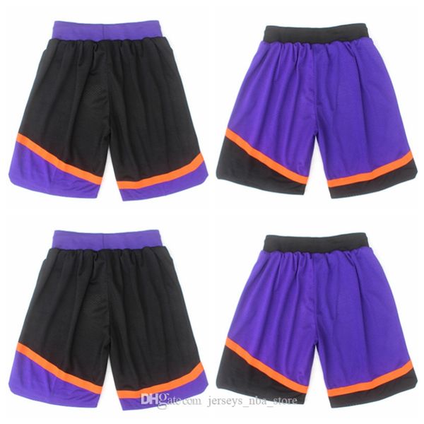 

retro mens phoenix suns 1 booker 22 ayton 13 nash 34 barkley stitched shorts breathable pants sweatpants classic shorts jersey, Black;red