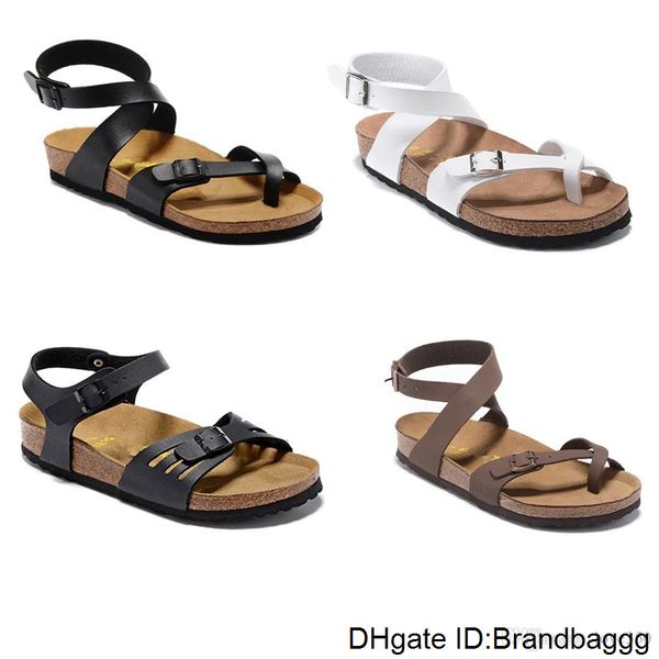 

yara mayari arizona 2019 venta caliente verano hombres mujeres sandalias planas zapatillas de corcho unisex zapatos casuales imprimir c, Black