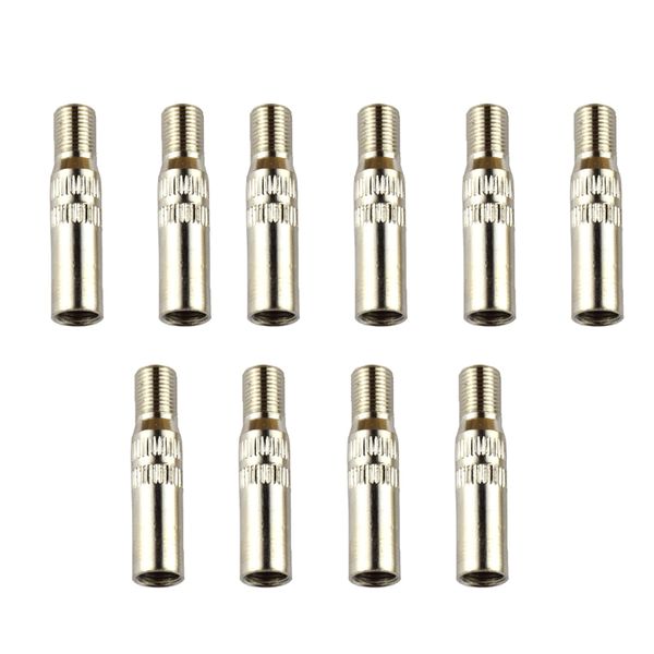 

10 pieces car vehicle bike motorcycle copper tire tyre valve extension caps