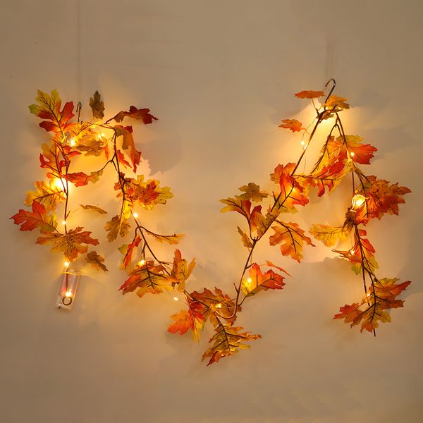 

1.5m rattan cane artificial silk hanging garland plant wedding home party cane decoration