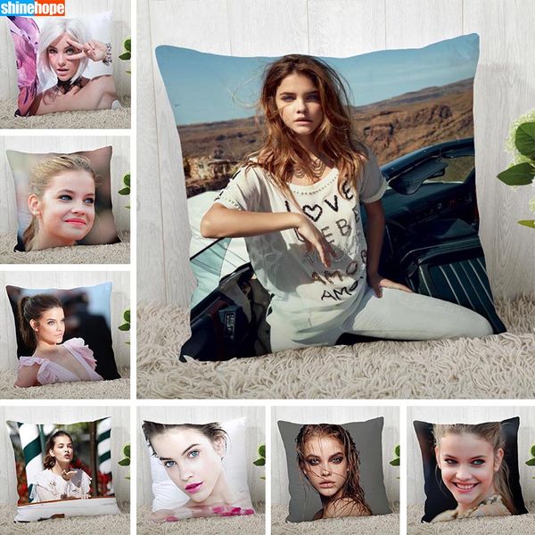 

пользовательские наволочки barbara palvin площади наволочки рождество молнии подушки крышки 40 * 40см, 45 * 45см (одна сторона