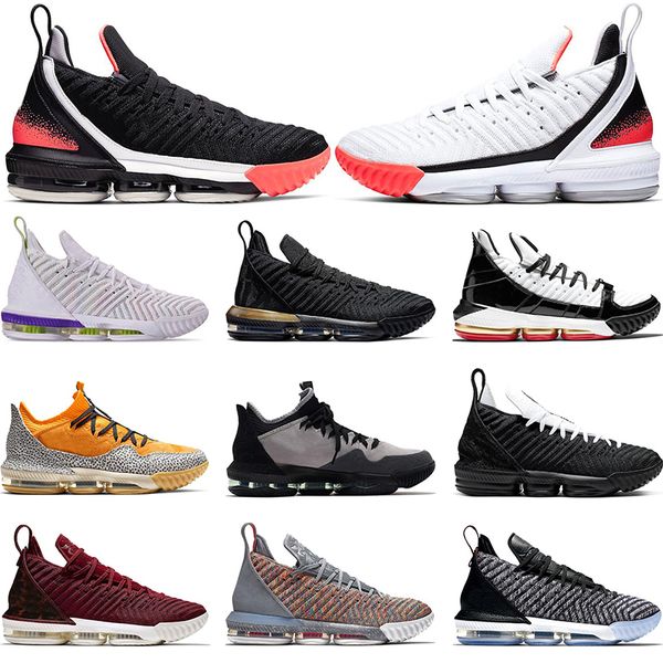 

Hot lebron 16 james basketball shoes for mens Multicolor Equality Home Im King Remix SuperBron Hot Lava mens sports sneakers size 7-12