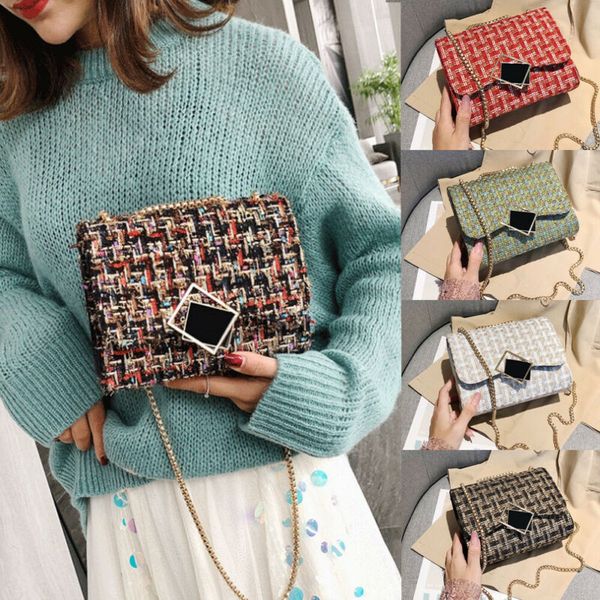 

женские сумки на ремне стеганые цепи сумка кожа crossbody сумка сумка кошелек / by