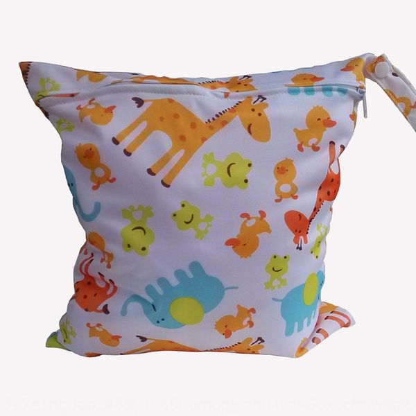

rvhzs baby special waterproof printed 30*30cm single diaper diapers zipper diapers bag baby special single zipper waterproof printed diaper
