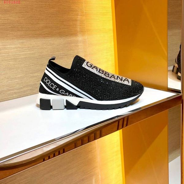 

real cowhide leather classic diamond desgin casual outdoor shoe for men women fashion shoes for ladies with box 35-45, Black
