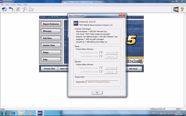 

2015 mitchell on demand v2015 mitchell 2015 car repair data software with 640g portable hdd