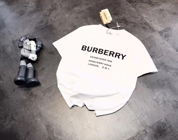 

new paris mens 2020 luxury designer tshirt clothes summer short sleeve mans womans tshirt tee plussize clothing bear printing 5.10, White;black