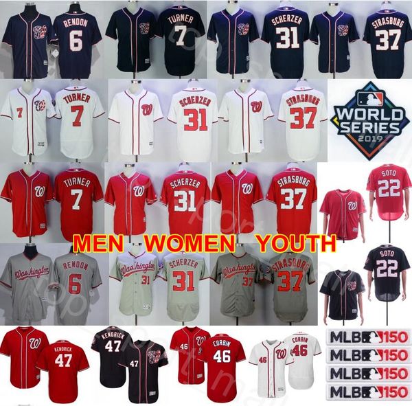 

2019 world erie w wa hington ba eball national trea turner jer ey howie kendrick juan oto anthony rendon max cherzer tephen tra burg, Blue;black