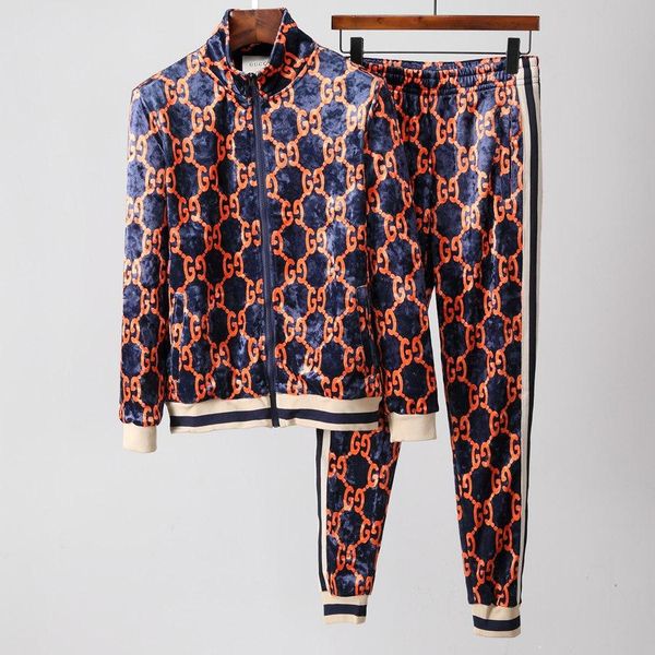 

19ss новая спортивная куртки костюм мода работает спортивной medusa мужского спортивного костюма письма печати одежды костюм sportsjacket sh, Gray