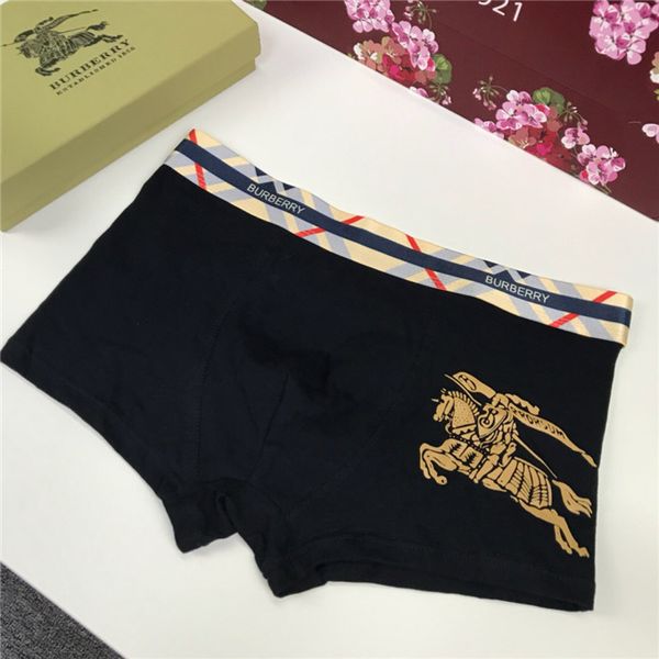 

In Stocks Top Fashion Mens Boxers Mens Designer Underwears Breathable Cotton Boxers Underpants Men Panties Quick Dry