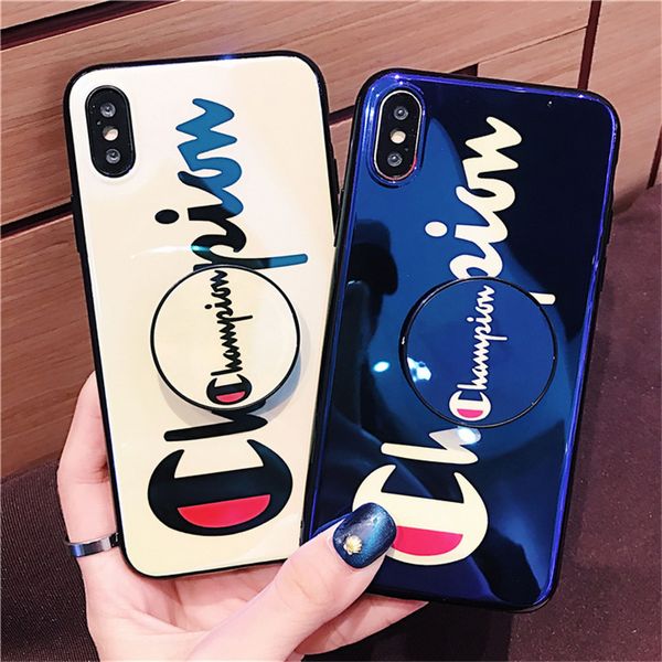 

Для iphone 11 Pro Max X XS XR 7 8 6 6S plus case luxury champion Stand чехол для телефона Huawei honor 20 Pro mate 30 P20 P30 TPU мягкая оболочка