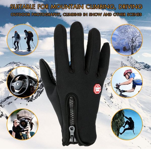 

new arrived brand women men ski gloves snowboard gloves motorcycle riding winter touch screen snow windser glove
